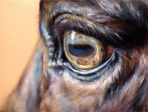 Stap 1 om diepte te creëren in pastel